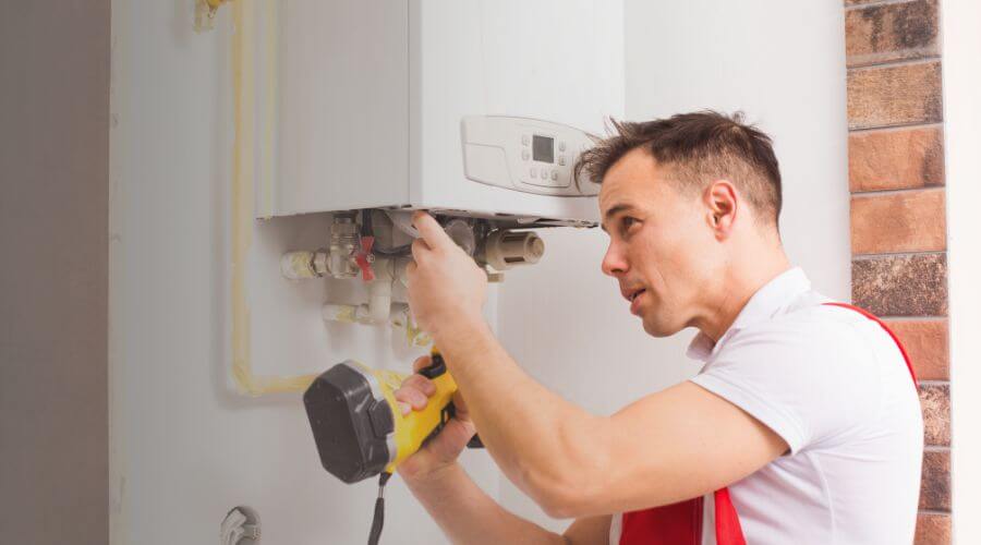 Local water heater installation in Creston, IL
